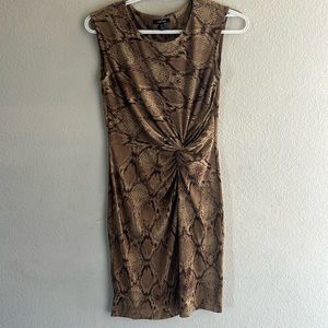 Apt.9 snake skin pattern dress